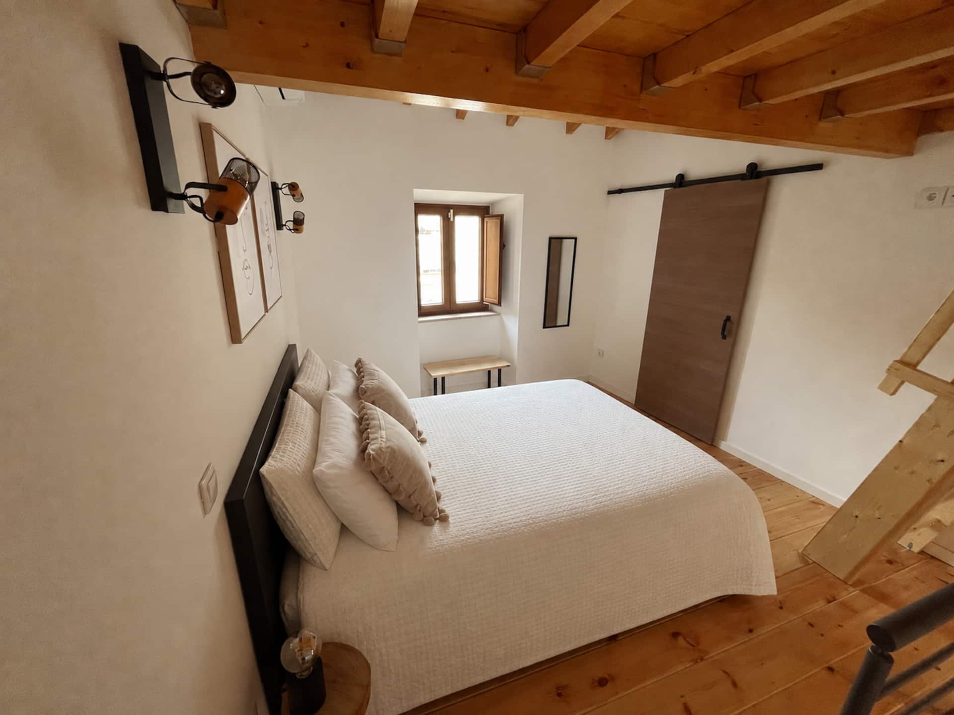 Rustic/modern house located in the city center