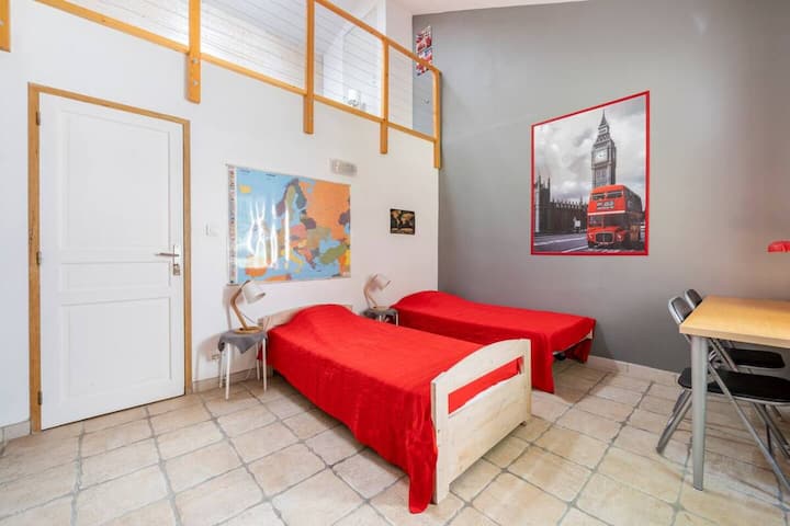 Chambre Spacieuse Et Calme à Avignon + Vélo(s) - アヴィニョン