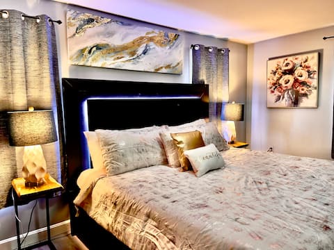 Luxury Spacious 2BR • King & Queen Beds • 2 Baths