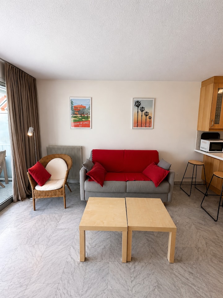 Appartement Lumineux Avec Terrasse Et Piscine - Juan les Pins