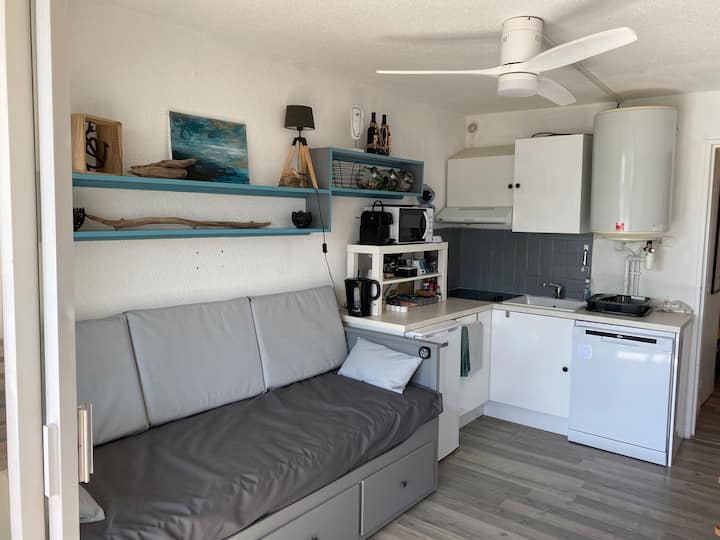 Chez Gia, Studio Cabine Les Pieds Dans L'eau. - Aigues-Mortes