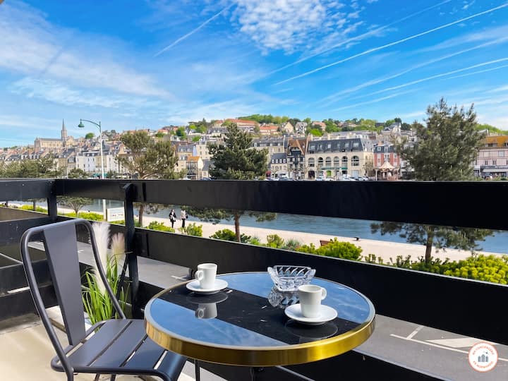 L'elégance - Vue Dégagée - Balcon - Parking - Deauville