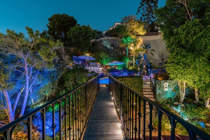 Classic 1920s Hollywood Glam Villa – Pool, Jacuzzi gallery image 2