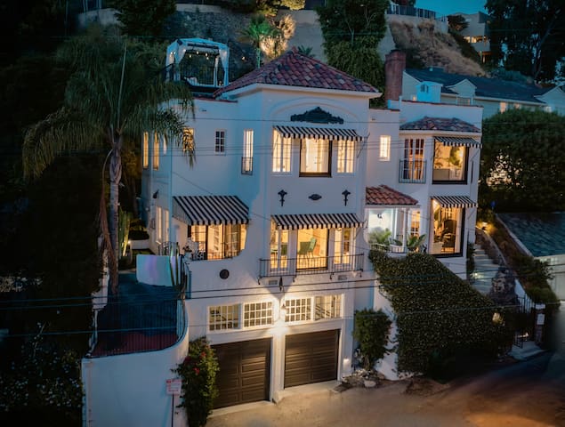 Classic 1920s Hollywood Glam Villa – Pool, Jacuzzi