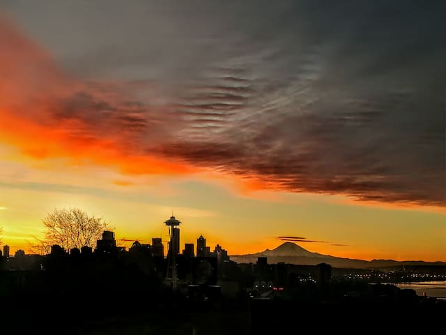 PH style Lux w/THE Seattle “Post Card” view too