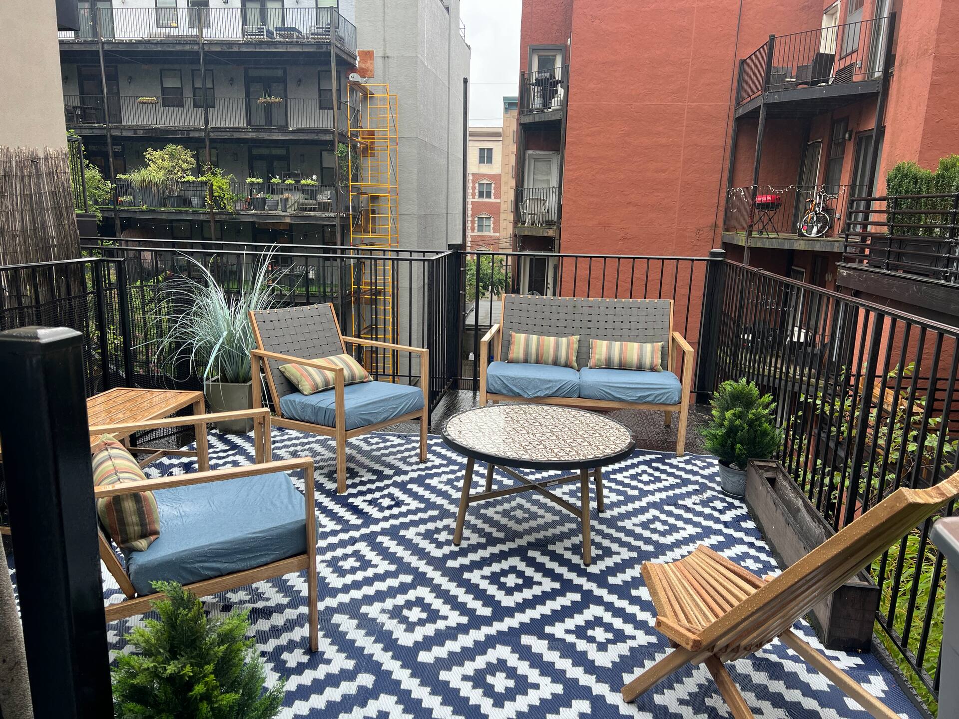 Hoboken apt with new bathroom & private terrace!