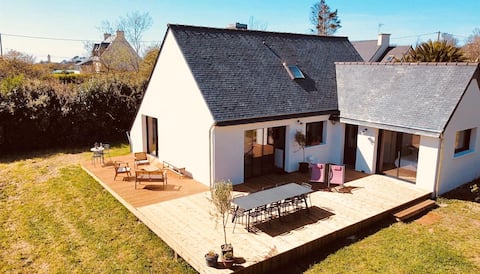 House in Brittany in the heart of the Abers/Ouessant 4 bedrooms