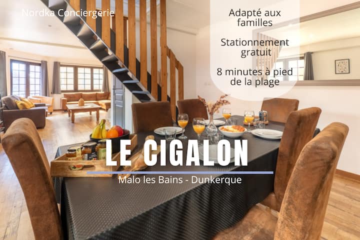 Le Cigalon · Superbe F4 · Cœur De Malo - Dunkerque