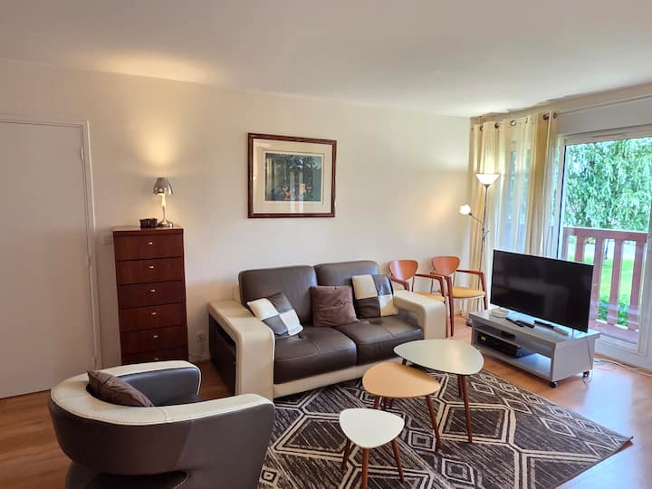 3 Pièces Deauville, Terrasse, Piscine Et Tennis - Tourgéville