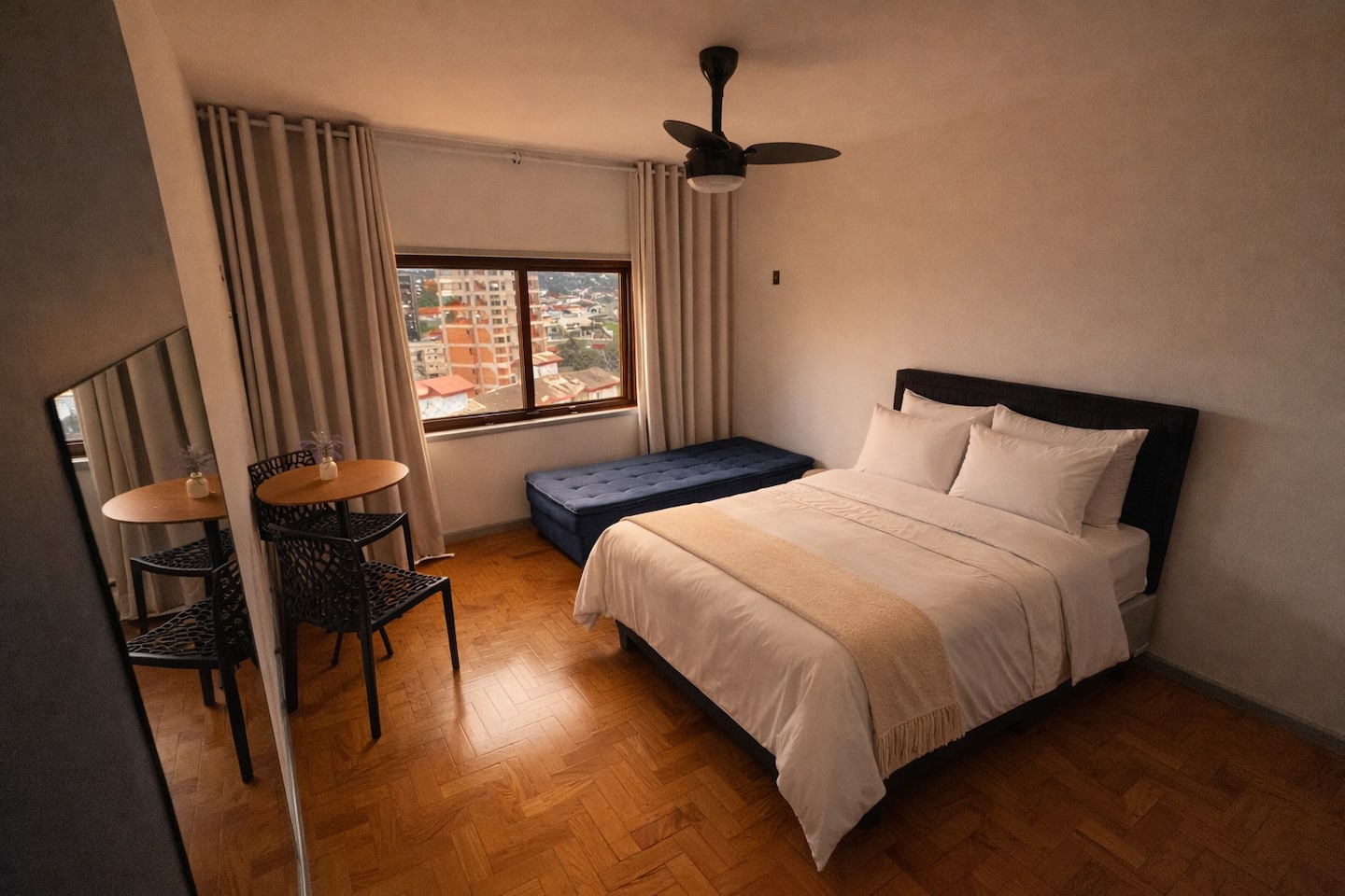 Apartamento Família Praça — quarto, Colina Lofts em Águas de Lindóia