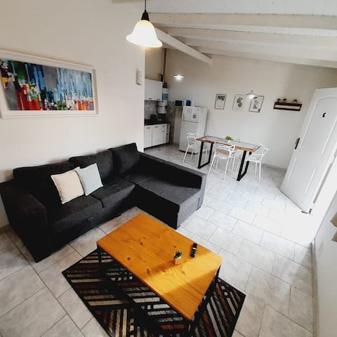 One-bedroom apartment, in a gated complex