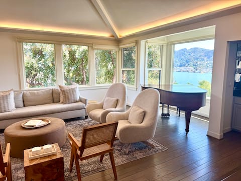 Enjoy Water Views at this Marin Family Retreat