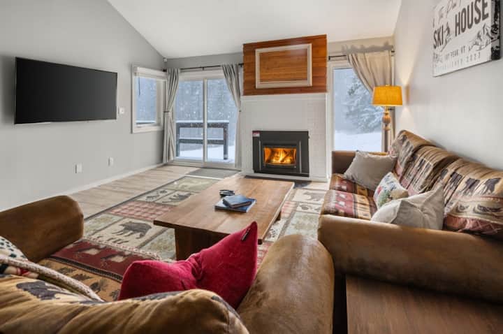Best Location New Ski-In/Out A/C Dogs by Waterpark