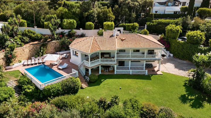 Grand Villa With Amazing Golf & Sea View Marbella - Marbella