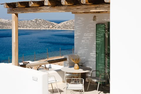 PhosAlos-Apartment Outdoor Spa Bath & Sea view