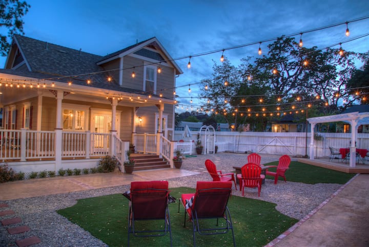 Bbq + Cornhole + Gazebo  Walk To Downtown Paso - Paso Robles, CA