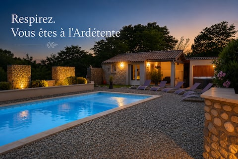 Le Cocon Cottage, Pool & SPA in Ardèche, Adults Only