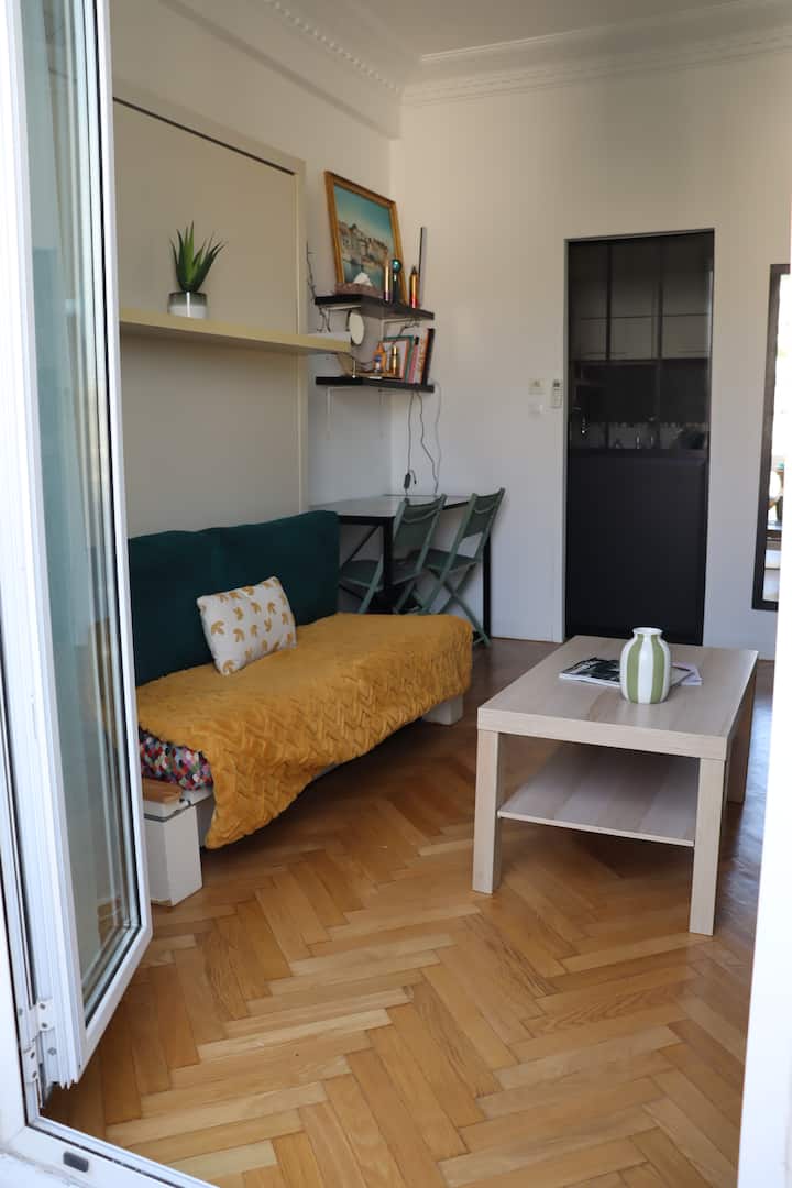 Superbe Studio - Balcon - Soleil - Nice