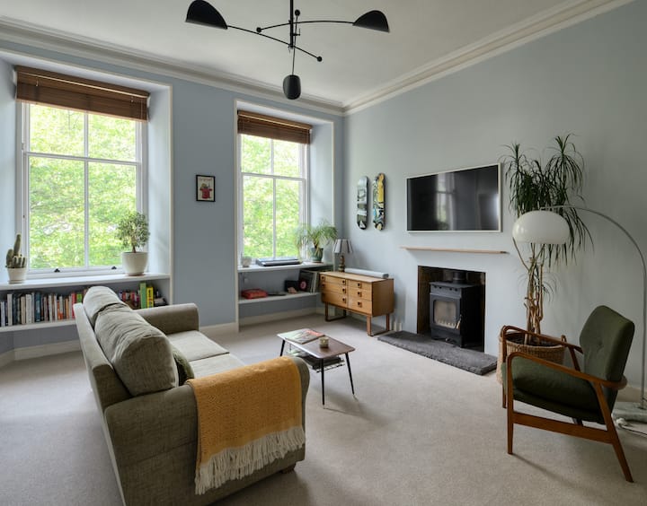 Bright Stylish Flat In Leith - Airport Tram Link - Edinburgh