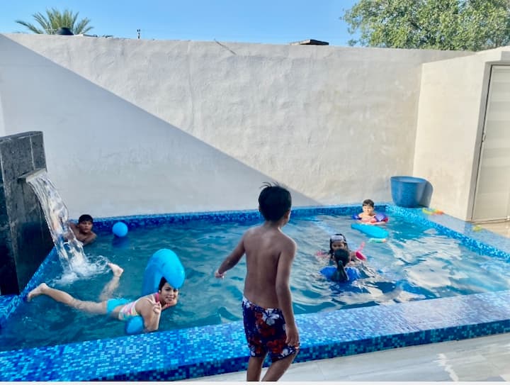House with a pool in the Vista Hermosa neighborhood