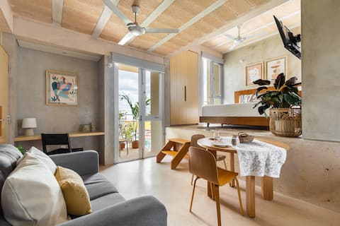 King Studio w/Rooftop pool by the ferry