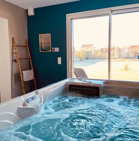4* modern & warm house, spa and garden