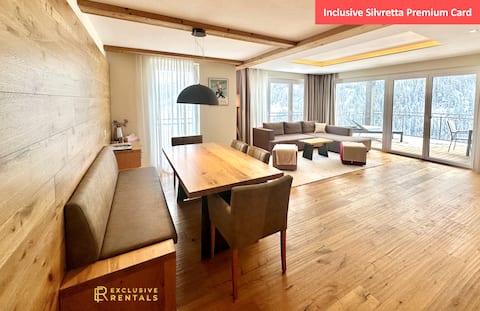 2 luxury pine apartments SPA + Pool close Ischgl