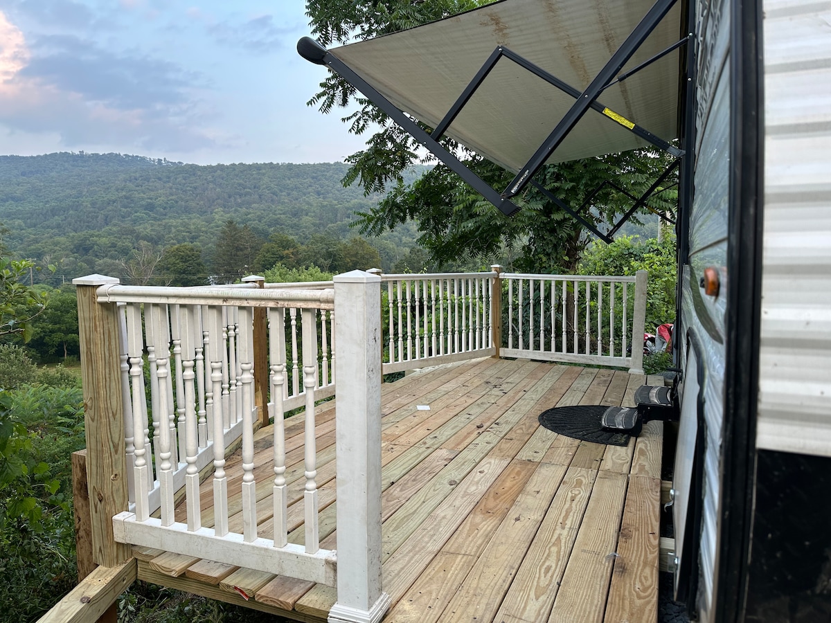 Vynikajúci výhľad na hory