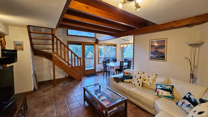 Duplex 120m² Vue Panoramique 3 Vallées, Ski, Rando - La Tania
