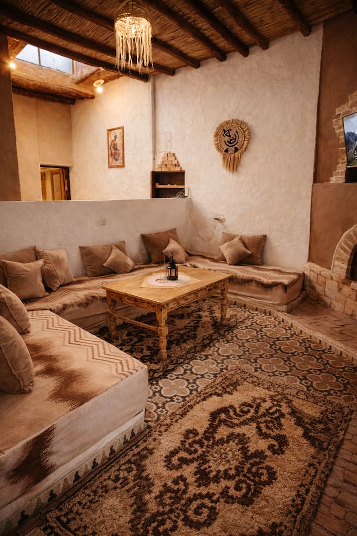 Chez Aubazine, Private Home-3min To The Dunes - Merzouga