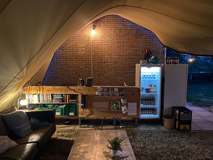 Knusse Lodgetent Voor 2 Personen - Texel