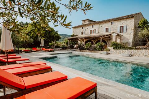 Mas with private pool Vallon-Pont-d'Arc