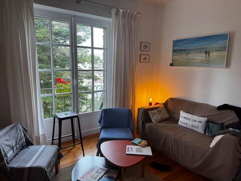 Propriété Airbnb réussie: Apartment in Maison Bauloise, 50 m from the beach à La Baule Escoublac