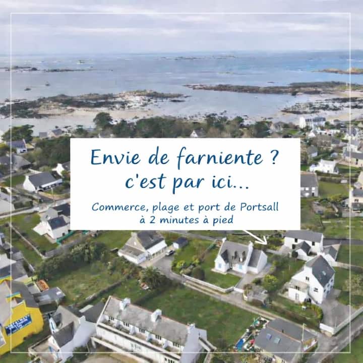 Grande Maison Familiale à Portsall – Proche Mer - Ploudalmézeau