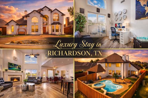 Luxurious | Pool Oasis | PS5 | 5BR 4 BA | Aquarium