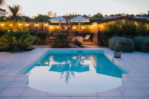 Beautiful Villa with Pool 10 min from the Ocean