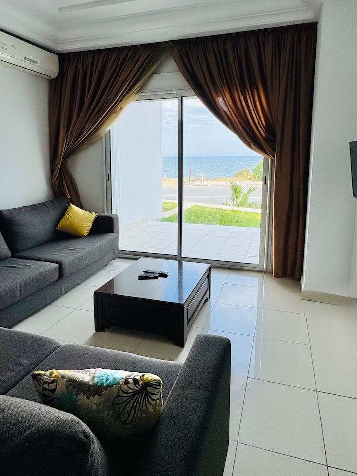 Appartement S2 Haut Standing Vue Sur Mer - Monastir