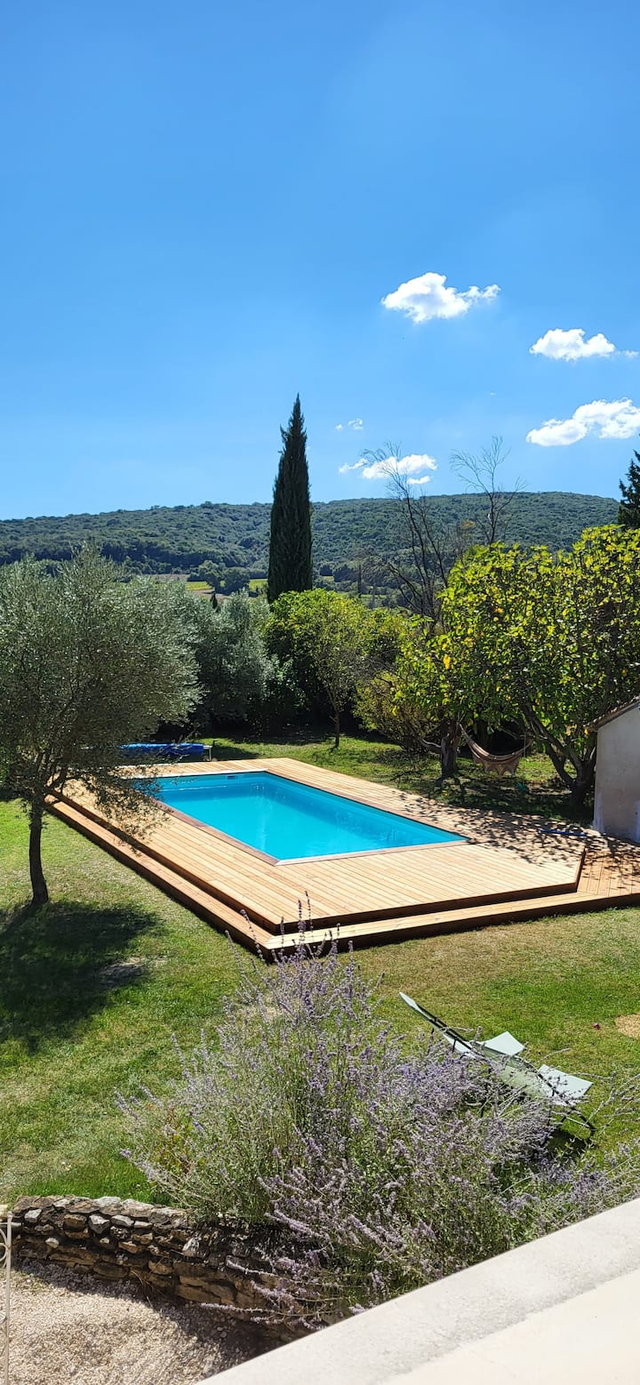 Villa Entre Vigne Et Lavande - Goudargues