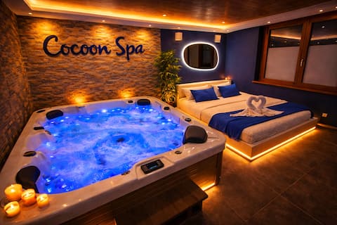 Cocoon Spa • Private Jacuzzi • 4 people • 10 min from Colmar