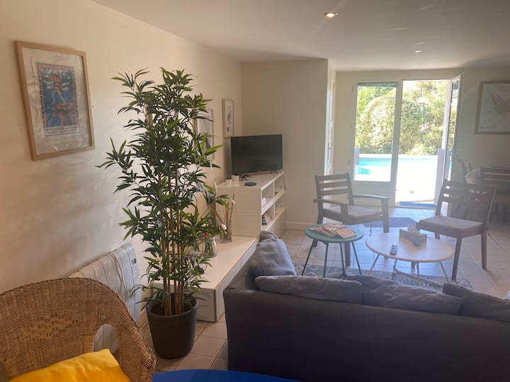 Charmant T2, Piscine Chauffee. Calme, 3+ Hotes. - Soorts-Hossegor