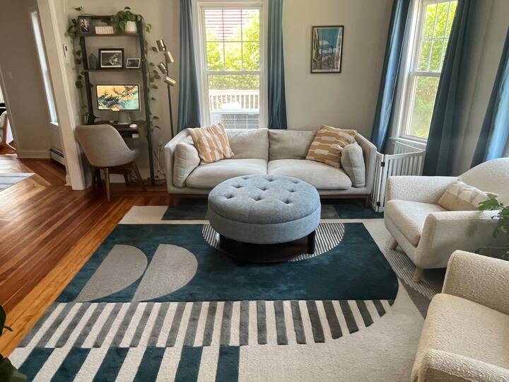 Private Floor With Home Office In A House W/ Dogs - Brookline, MA