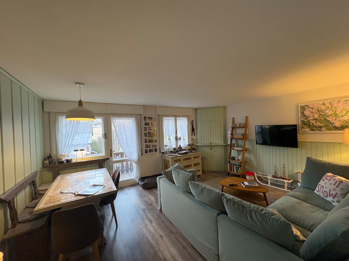Successful Airbnb property: Bright apartment in Cortina, 2nd floor, free WiFi in Cortina D'ampezzo