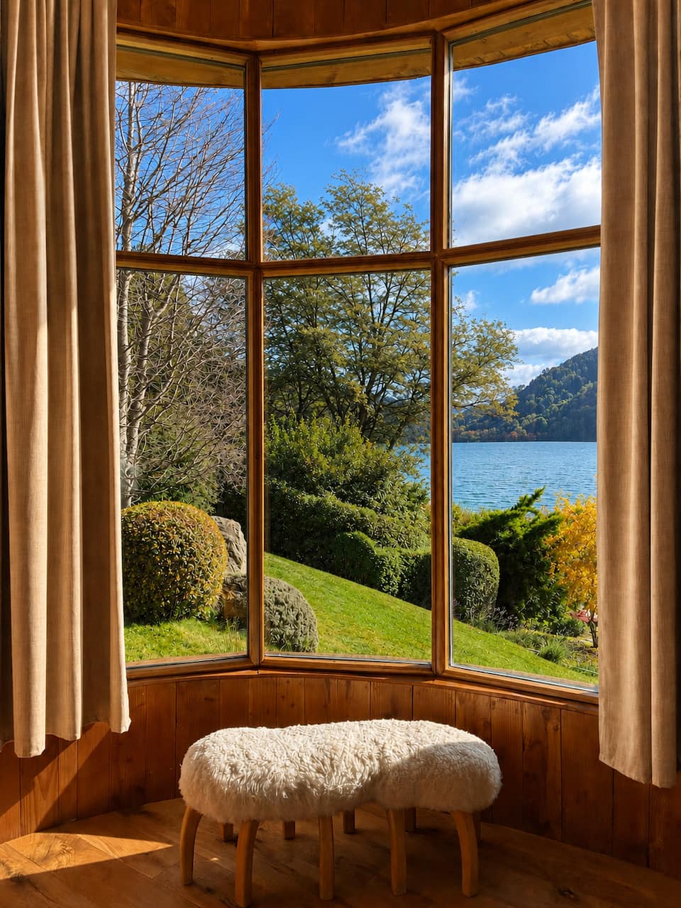 A glass-walled house on Laguna El Trébol, San Carlos de Bariloche, Río Negro, Argentina, photo 7 of 10