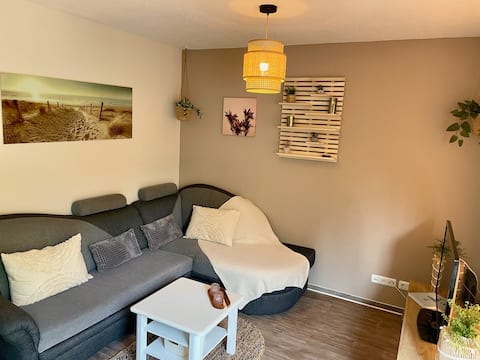 Successful Airbnb property: Baltic Sea apartment in the countryside incl. bicycles in Gelbensande