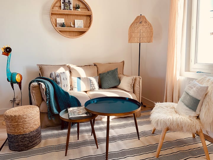 Jolie Maison De Ville Avec Patio Sans Vis à Vis 4* - La Rochelle