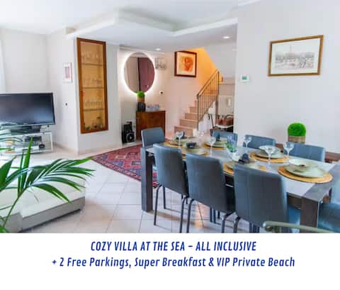 All-Inclusive Sea Villa • 16 Guests • Beach&Center