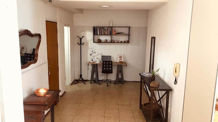 Spacious Downtown Apartment With Courtyard - Montevideo