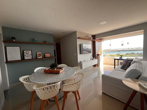 Successful Airbnb property: RIO view, 20m from Univasf, 4min to the WATERFRONT, 24-hour garage in Juazeiro