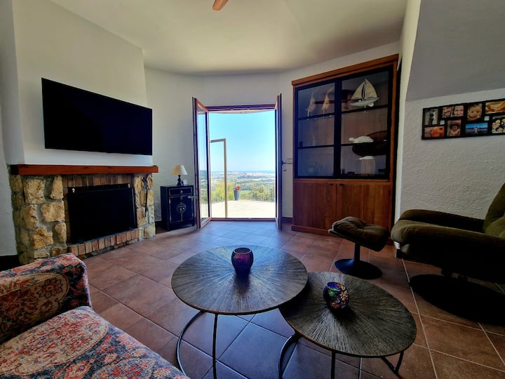 "Casa Lula" En Calonge Con Vistas A Mar Y Montaña - Palamós