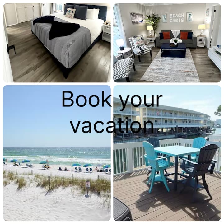Canal Front Sandpiper 1044 Free Chair Set Up - Destin, FL